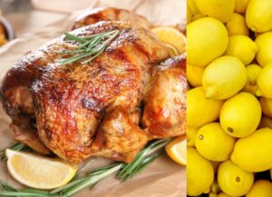 Rôti de Poulet aux Herbes et Citron - Ferme de la couture à Sagy