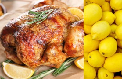 Rôti de Poulet aux Herbes et Citron - Ferme de la couture à Sagy