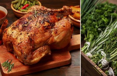 Découvrez comment réussir un poulet rôti aux herbes fraîches du jardin, tendre et parfumé.