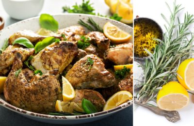 Dinde légère au citron et herbes fraîches : un plat sain et parfumé pour bien commencer l’année